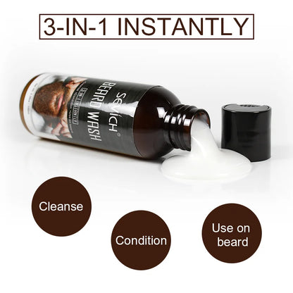 Men's Beard Growth Oil Kit