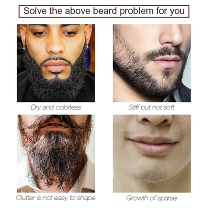 Men's Beard Growth Oil Kit