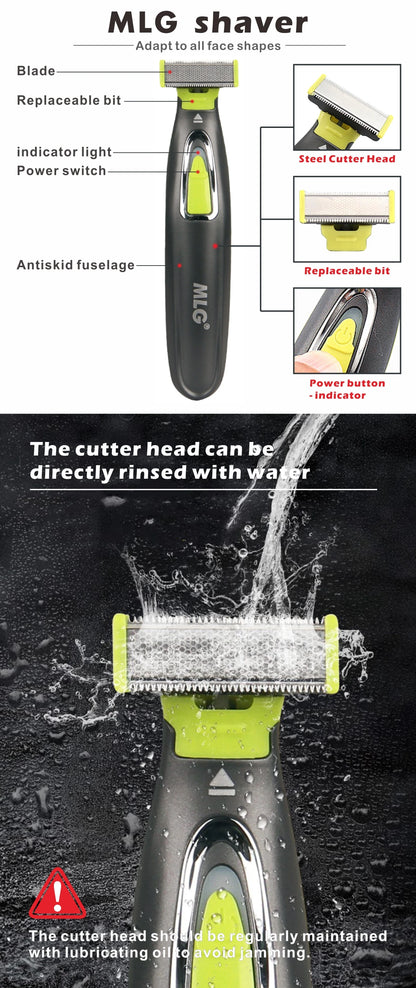 Rechargeable Electric Shaver (Washable)