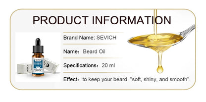 Men's Beard Growth Oil Kit