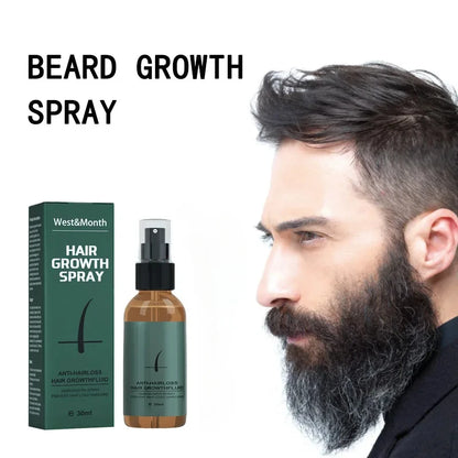 100% Natural Growth Oil Beard Growth Kit (30ml)