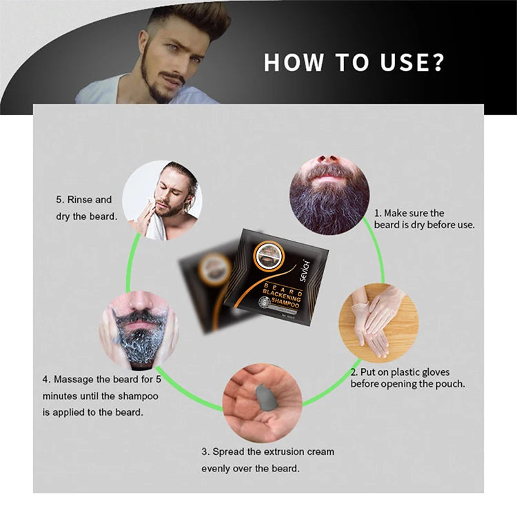 Men's Beard Growth Oil Kit