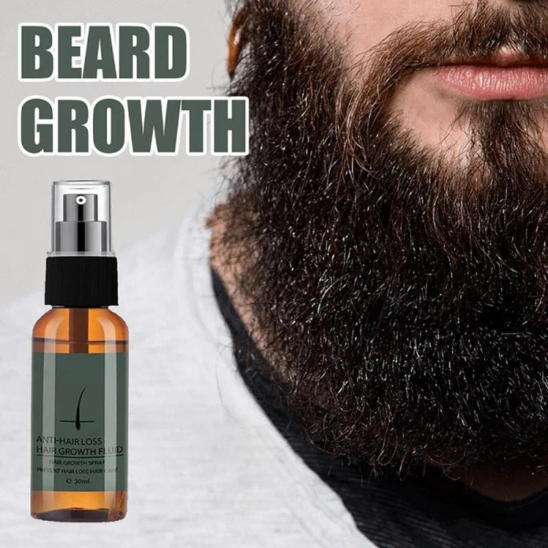 100% Natural Growth Oil Beard Growth Kit (30ml)