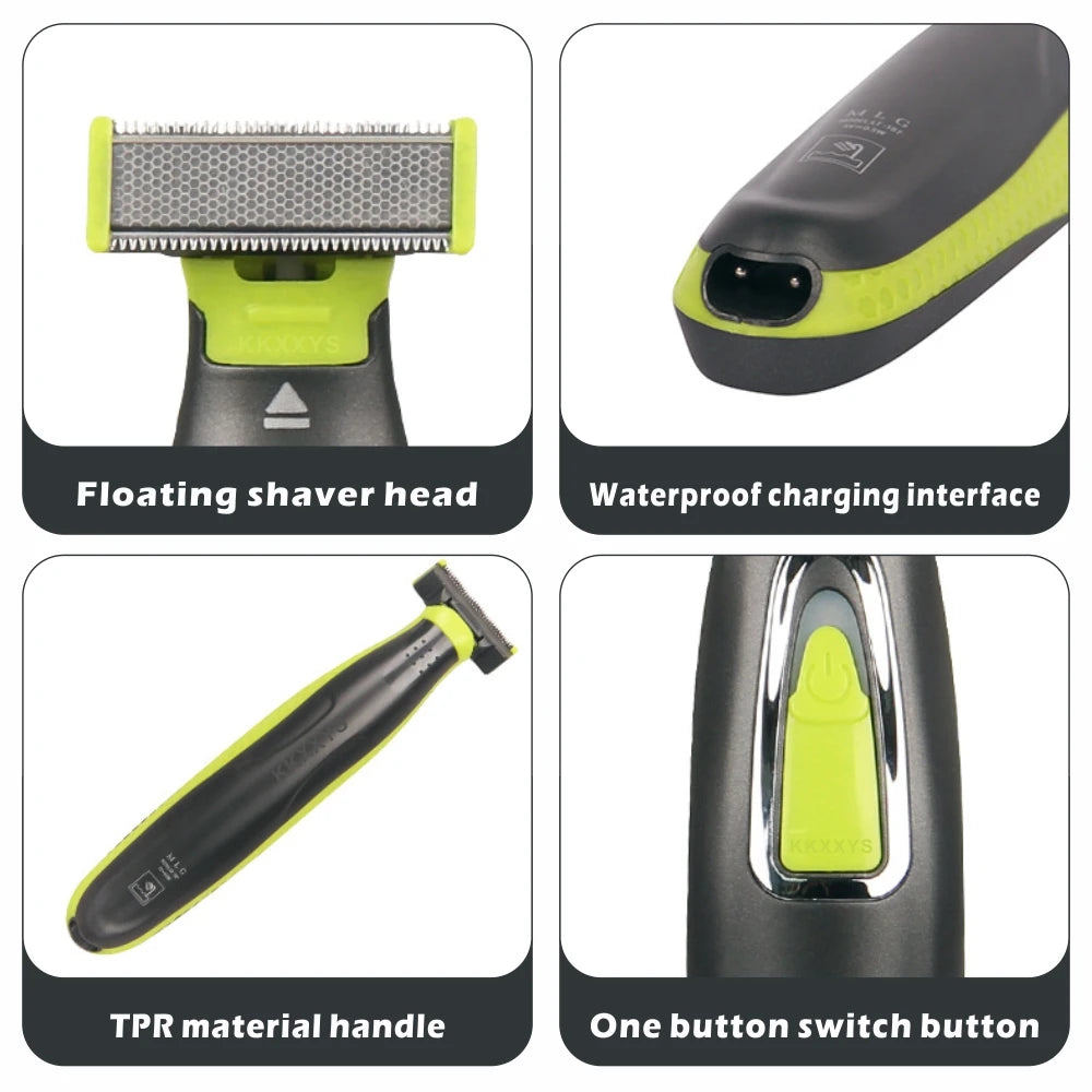 Rechargeable Electric Shaver (Washable)